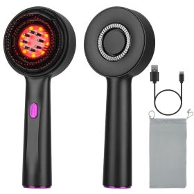 3 in 1 Red Light Scalp Massager Brush Rechargeable Waterproof Hair Care Device 3 in 1 Red Light Scalp Massager Brush Rechargeable Waterproof Hair Care Device